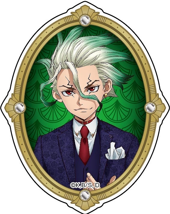 アニメ「Dr.STONE」2023年催事 描き下ろしラメアクリルバッジコレクション【カラースーツver.】 画像 2 | AniSmile
