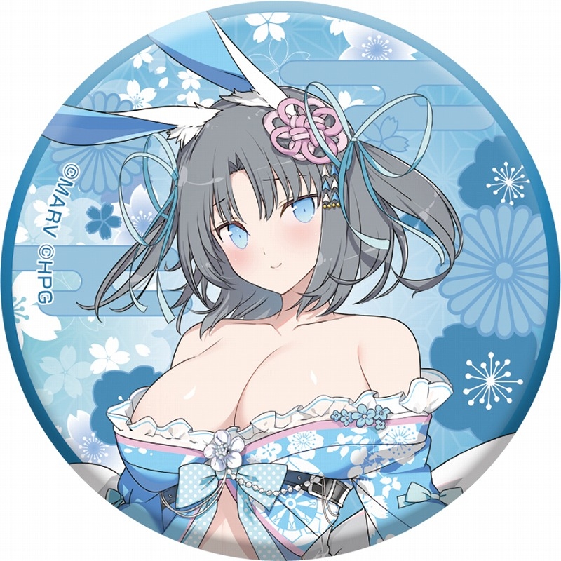 閃乱カグラ 描き下ろし缶バッジセット【和風バニーver.】B 画像 2 | AniSmile
