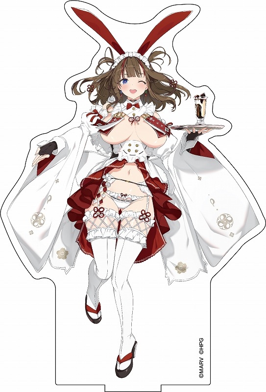 閃乱カグラ 描き下ろしBIGアクリルスタンド【和風バニーver.】④鴇 - 公式商品画像 | AniSmile