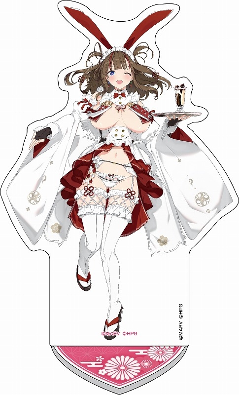 閃乱カグラ 描き下ろしBIGアクリルスタンド【和風バニーver.】④鴇 画像 2 | AniSmile