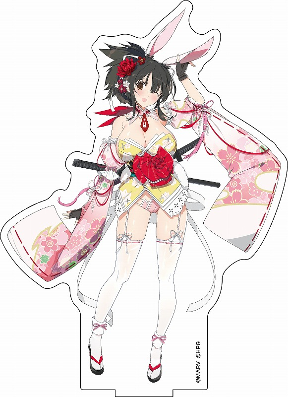 閃乱カグラ 描き下ろしBIGアクリルスタンド【和風バニーver.】①飛鳥 - 公式商品画像 | AniSmile