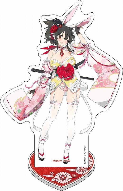 閃乱カグラ 描き下ろしBIGアクリルスタンド【和風バニーver.】①飛鳥 画像 2 | AniSmile