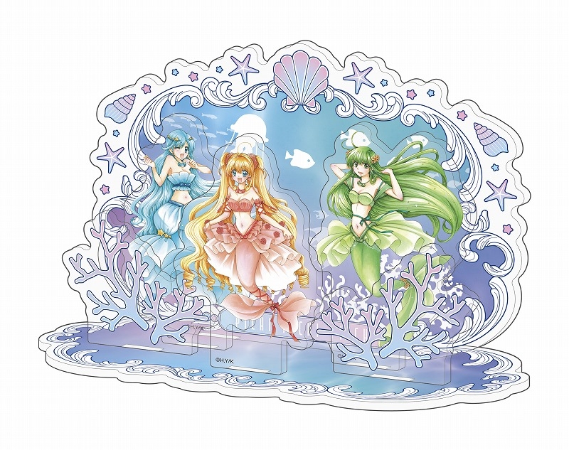 ぴちぴちピッチ 描き下ろしアクリルジオラマ 画像 2 | AniSmile