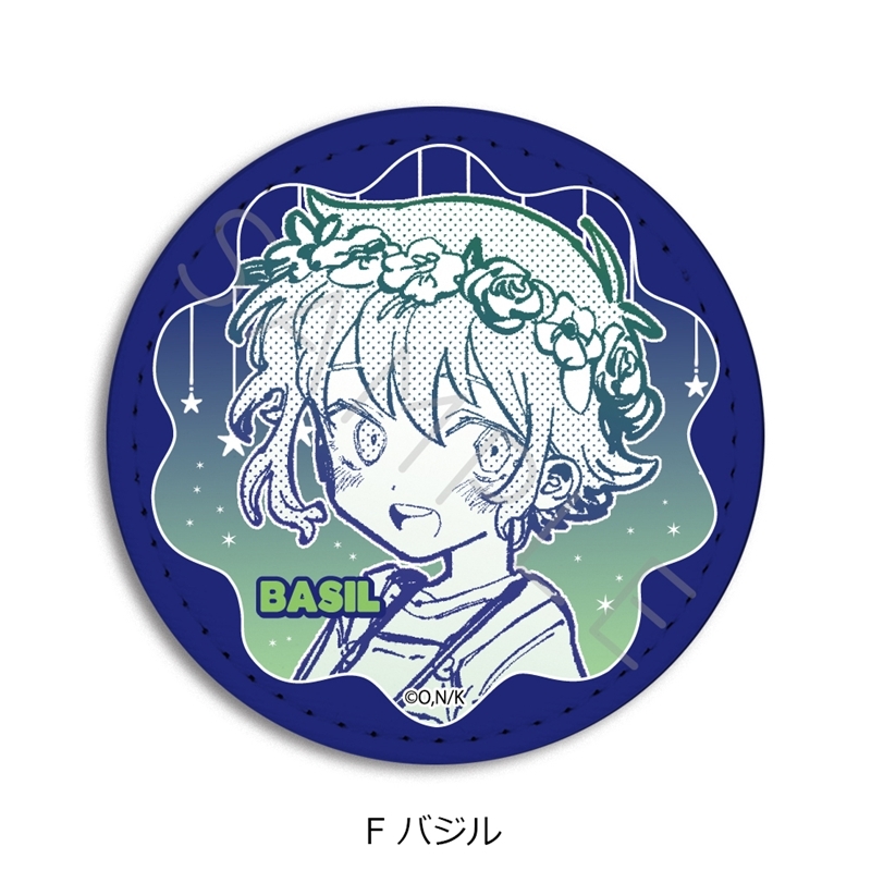 『OMORI』 レザーバッジ(丸形)F (バジル) 画像 2 | AniSmile