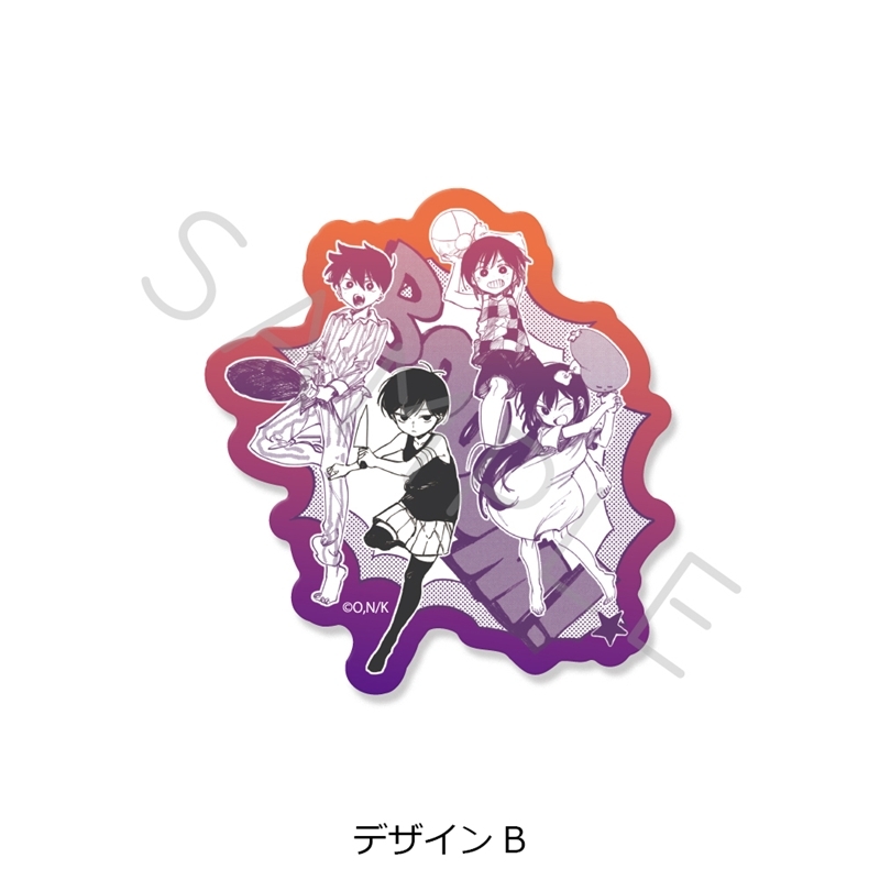 『OMORI』 クリアステッカー デザインB 画像 2 | AniSmile
