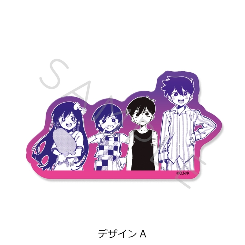 『OMORI』 クリアステッカー デザインA - 公式商品画像 | AniSmile
