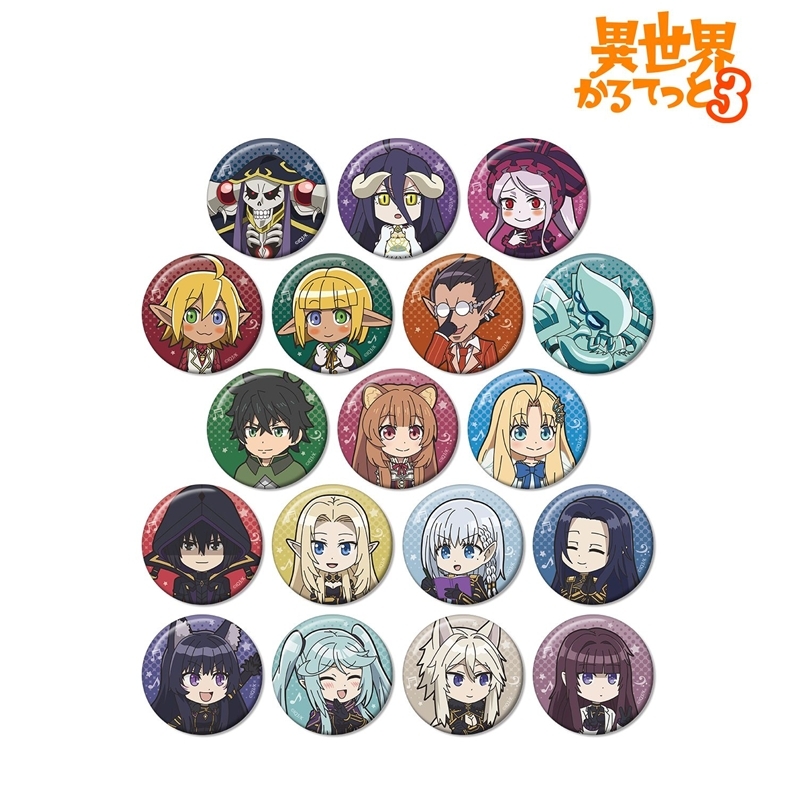 異世界かるてっと3 トレーディング缶バッジ ver.B(単位/単品) 画像 3 | AniSmile