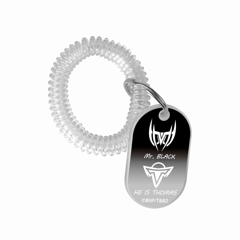 TIGER & BUNNY 2 Mr. ブラック&ヒーイズトーマス ロッカーキー風アクリルキーホルダー - 公式商品画像 | AniSmile