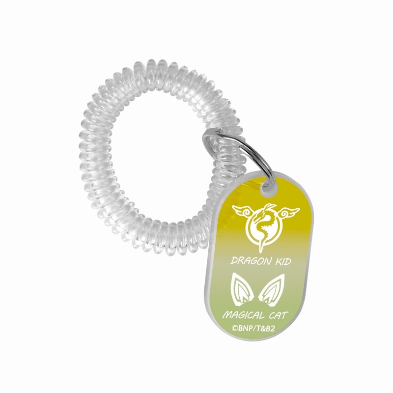 TIGER & BUNNY 2 ドラゴンキッド&マジカルキャット ロッカーキー風アクリルキーホルダー - 公式商品画像 | AniSmile