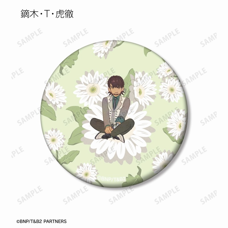 TIGER & BUNNY 2 トレーディング Botania マット缶バッジ(単位/単品) 画像 2 | AniSmile