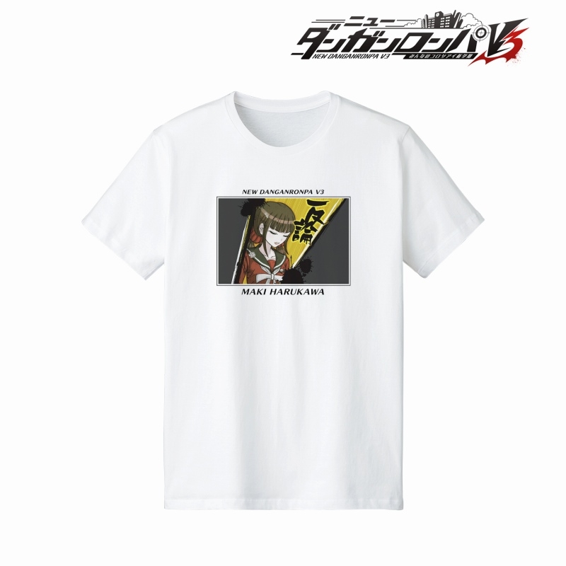 ニューダンガンロンパV3 みんなのコロシアイ新学期 春川魔姫 Tシャツレディース(サイズ/XL) - AniSmile