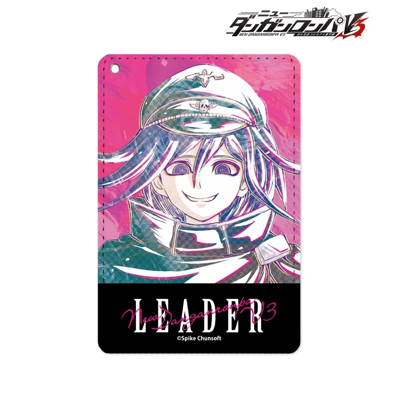 ニューダンガンロンパV3 みんなのコロシアイ新学期 王馬小吉 Ani-Art 1ポケットパスケース 画像 2 | AniSmile