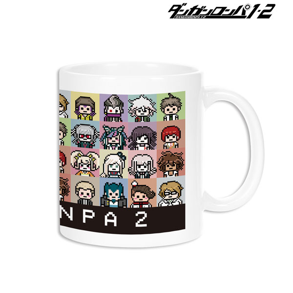 ダンガンロンパ1・2 Reload ドット絵モチーフマグカップ ver.B 图片 2 | AniSmile