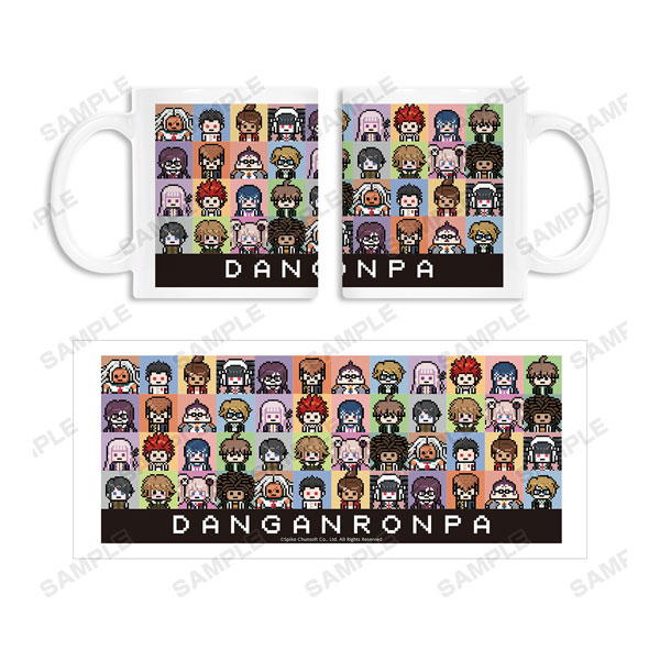 ダンガンロンパ1・2 Reload ドット絵モチーフマグカップ ver.A - official product image | AniSmile