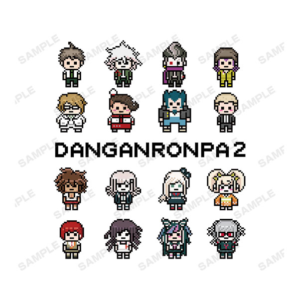 ダンガンロンパ1・2 Reload ドット絵モチーフパーカー ver.Bメンズ(サイズ/XL) 画像 2 | AniSmile