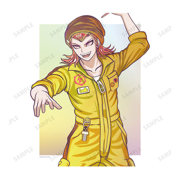 ダンガンロンパ1・2 Reload 左右田和一 Ani-Art clear label キャンバスボード 画像 2 | AniSmile