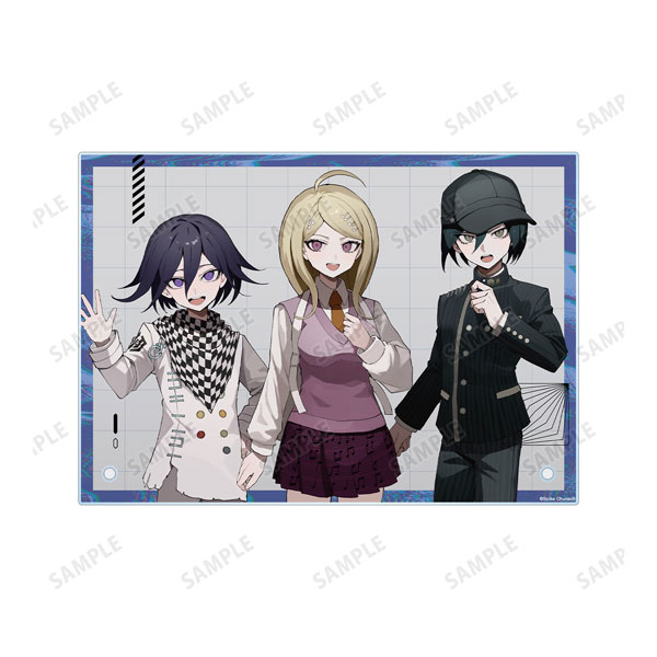 ダンガンロンパシリーズ 描き起こし 赤松楓&王馬小吉&最原終一 Art by さくしゃ2 A5アクリルパネル 画像 4 | AniSmile