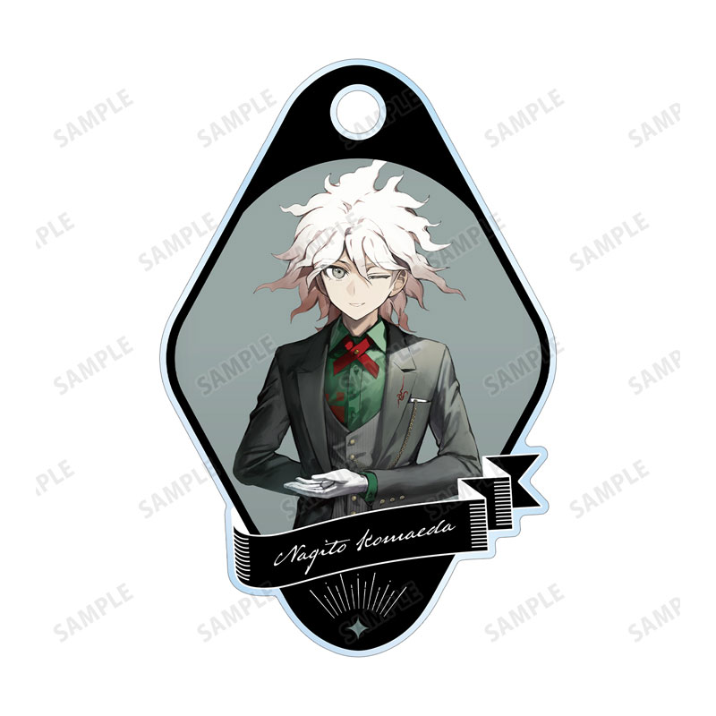 ダンガンロンパシリーズ 緜さんイラスト 狛枝凪斗 メイド&執事ver. 2連ワイヤーアクリルキーホルダー 画像 3 | AniSmile