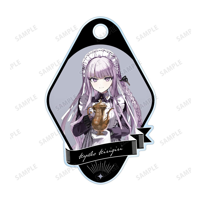 ダンガンロンパシリーズ 緜さんイラスト 霧切響子 メイド&執事ver. 2連ワイヤーアクリルキーホルダー 画像 3 | AniSmile