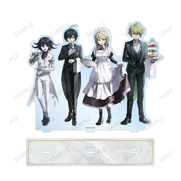 ダンガンロンパシリーズ 緜さんイラスト 赤松楓&天海蘭太郎&王馬小吉&最原終一 メイド&執事ver. BIGアクリルスタンド - 公式商品画像 | AniSmile
