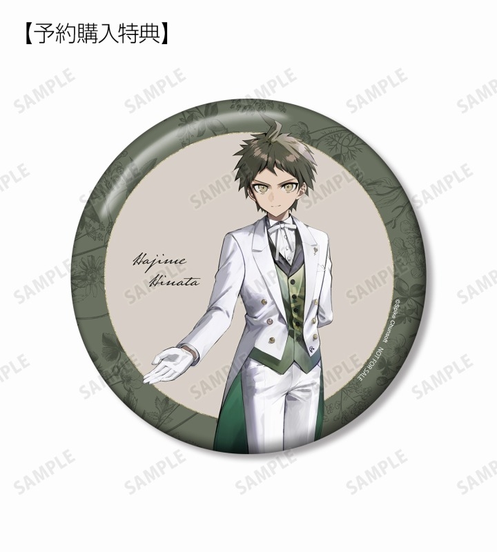 ダンガンロンパシリーズ 緜さんイラスト メイド&執事ver. トレーディンググリッター缶バッジ(単位/単品) 画像 3 | AniSmile