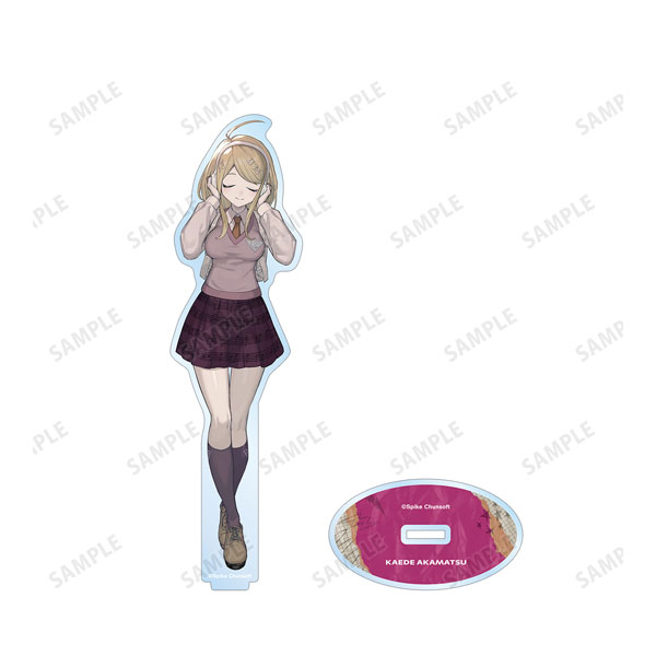 ダンガンロンパシリーズ lackさんイラスト 赤松 楓 ヘッドフォンver. BIGアクリルスタンド - 公式商品画像 | AniSmile