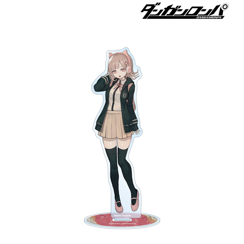 ダンガンロンパシリーズ lackさんイラスト 七海 千秋 ヘッドフォンver. BIGアクリルスタンド 画像 3 | AniSmile