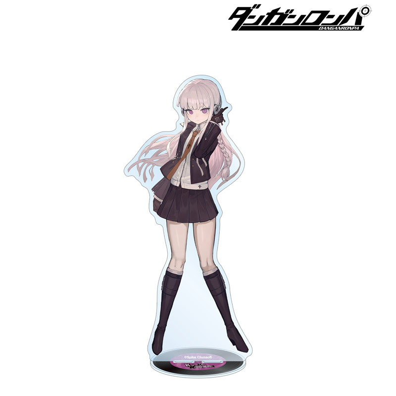 ダンガンロンパシリーズ lackさんイラスト 霧切 響子 ヘッドフォンver. 特大アクリルスタンド 画像 3 | AniSmile