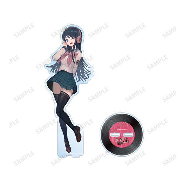 ダンガンロンパシリーズ lackさんイラスト 舞園 さやか ヘッドフォンver. 特大アクリルスタンド - 公式商品画像 | AniSmile