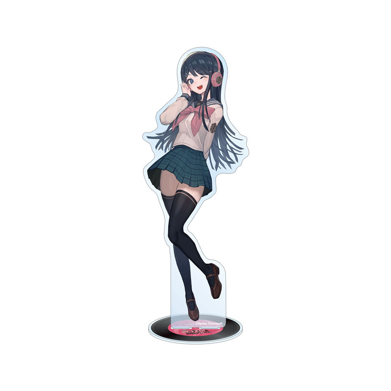 ダンガンロンパシリーズ lackさんイラスト 舞園 さやか ヘッドフォンver. 特大アクリルスタンド 画像 2 | AniSmile