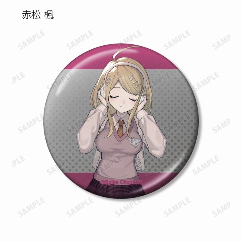 ダンガンロンパシリーズ lackさんイラスト ヘッドフォンver. トレーディングメタリック缶バッジ(単位/単品) 画像 2 | AniSmile
