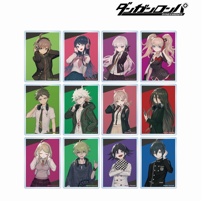 ダンガンロンパシリーズ lackさんイラスト ヘッドフォンver. トレーディングアクリルカード(単位/単品) - 公式商品画像 | AniSmile