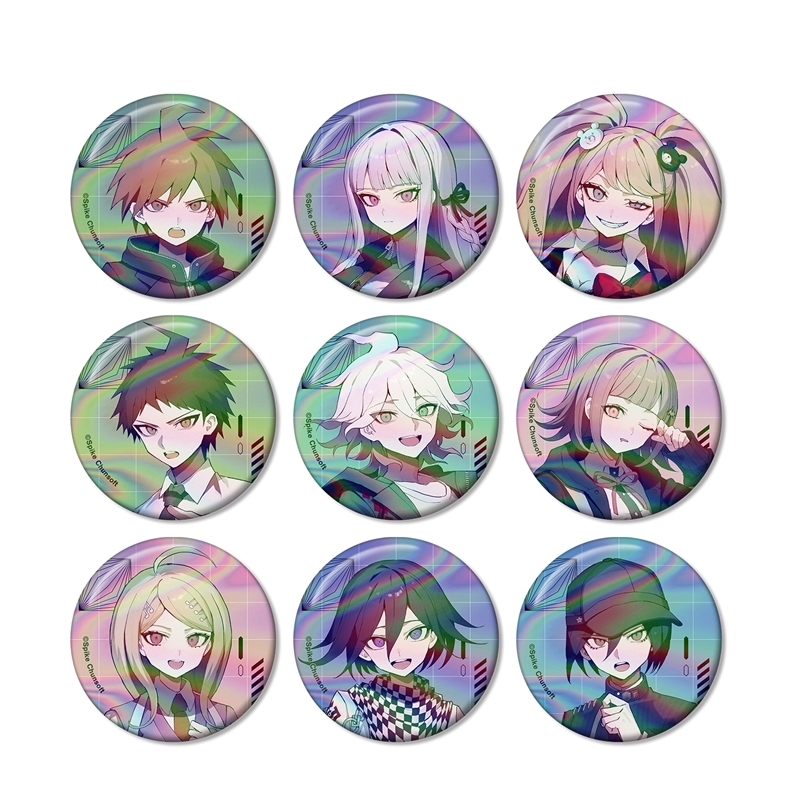 ダンガンロンパシリーズ さくしゃ2さんイラスト トレーディングオーロラ缶バッジ(単位/単品) - 公式商品画像 | AniSmile