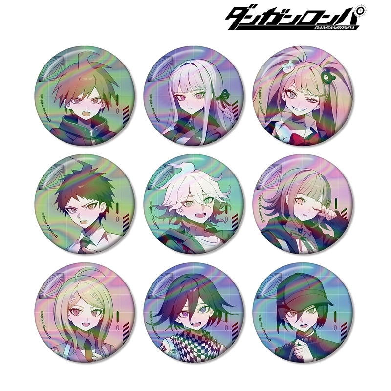 ダンガンロンパシリーズ さくしゃ2さんイラスト トレーディングオーロラ缶バッジ(単位/単品) 画像 2 | AniSmile
