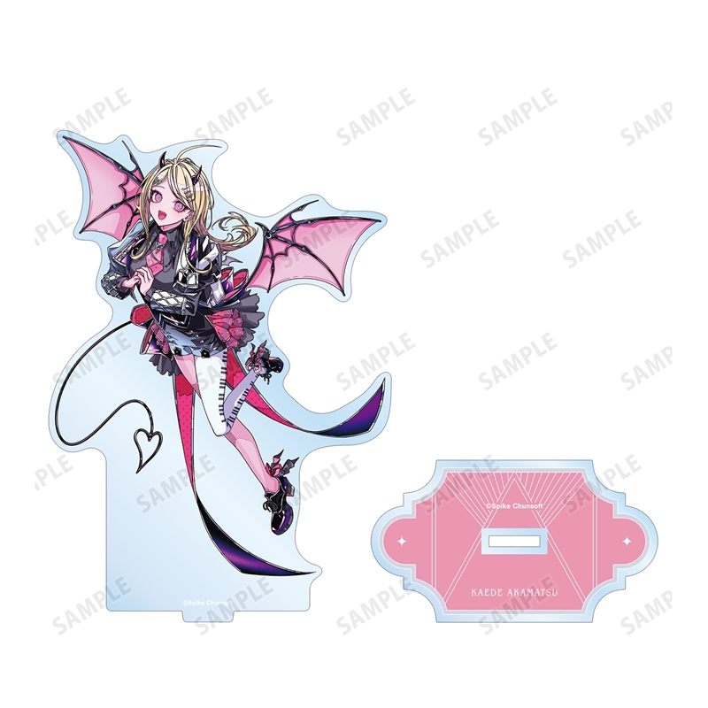 ダンガンロンパシリーズ めつぶしあんこさんイラスト 赤松 楓 天使と悪魔ver. BIGアクリルスタンド 画像 3 | AniSmile