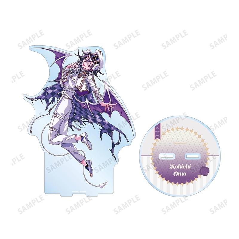 ダンガンロンパシリーズ めつぶしあんこさんイラスト 王馬 小吉 天使と悪魔ver. 特大アクリルスタンド 画像 3 | AniSmile