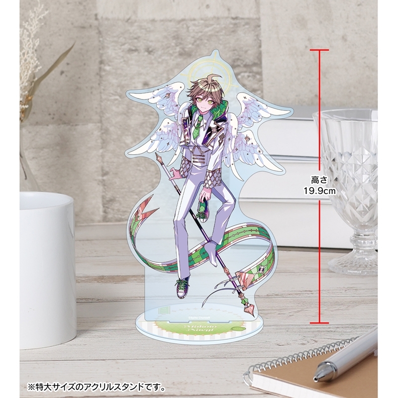 ダンガンロンパシリーズ めつぶしあんこさんイラスト 苗木 誠 天使と悪魔ver. 特大アクリルスタンド 画像 5 | AniSmile
