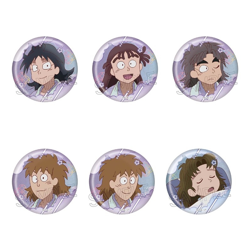 忍たま乱太郎 百面相缶バッジ-寝巻き姿の段Vol.3- 単品 - 公式商品画像 | AniSmile