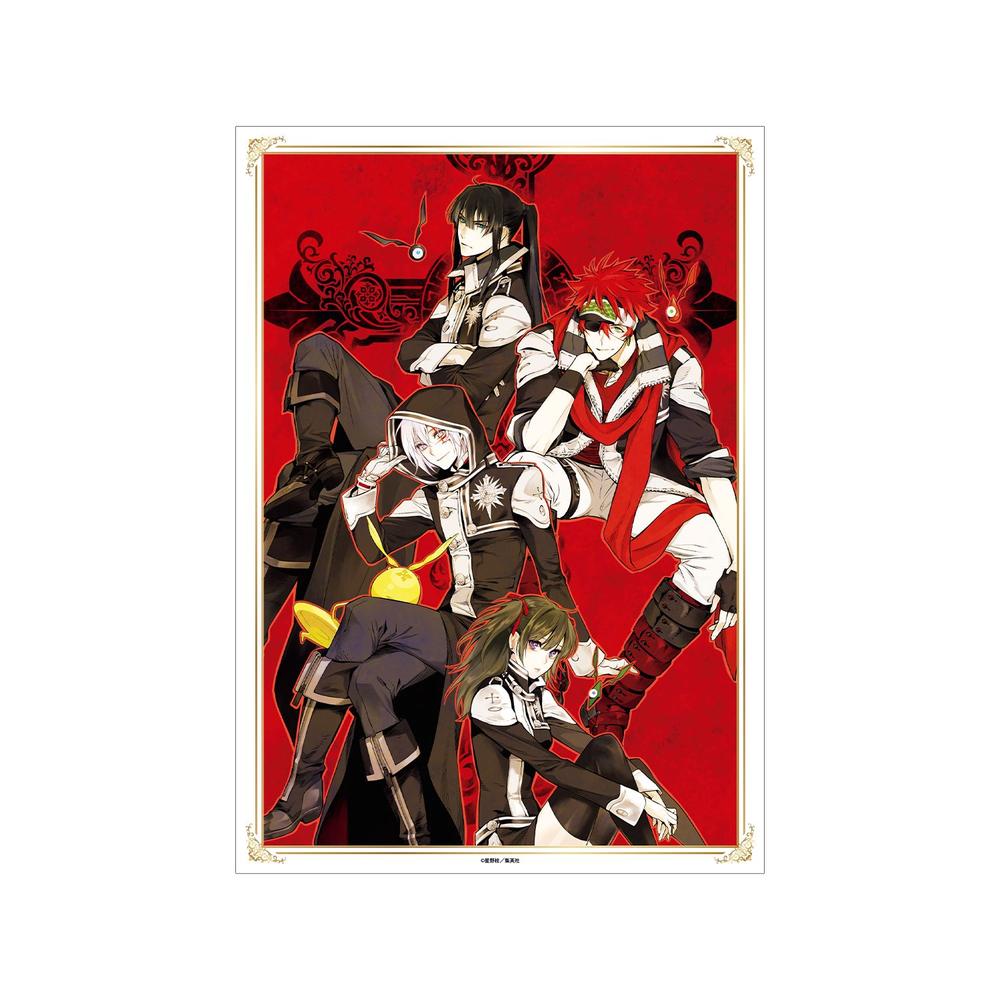 D.Gray-man 集合 カラーイラスト A3マット加工ポスター ver.A - AniSmile