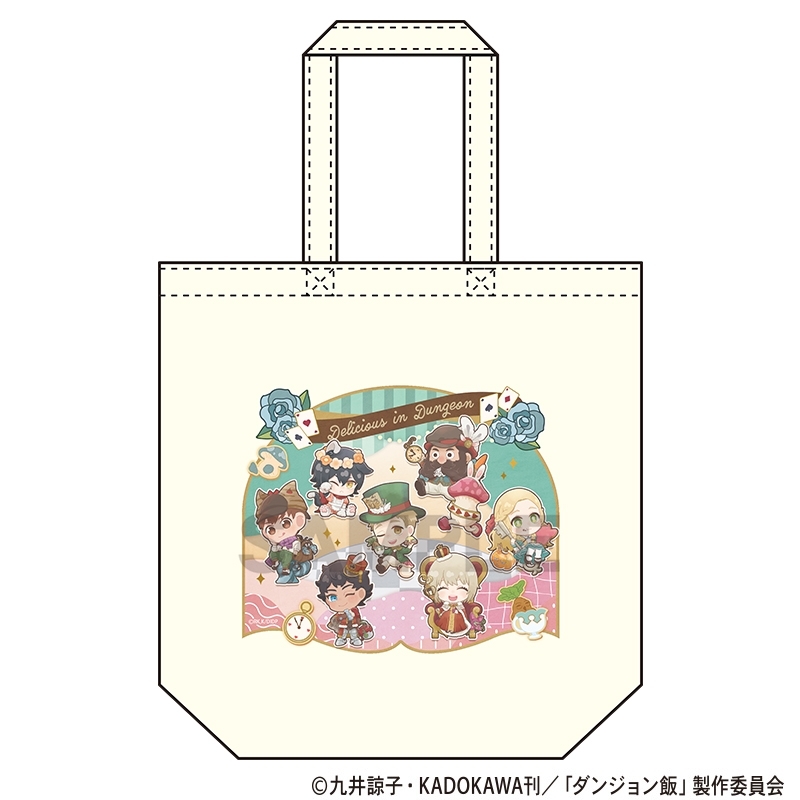 ダンジョン飯 トートバッグ 集合 童話 ミニキャラ - 公式商品画像 | AniSmile