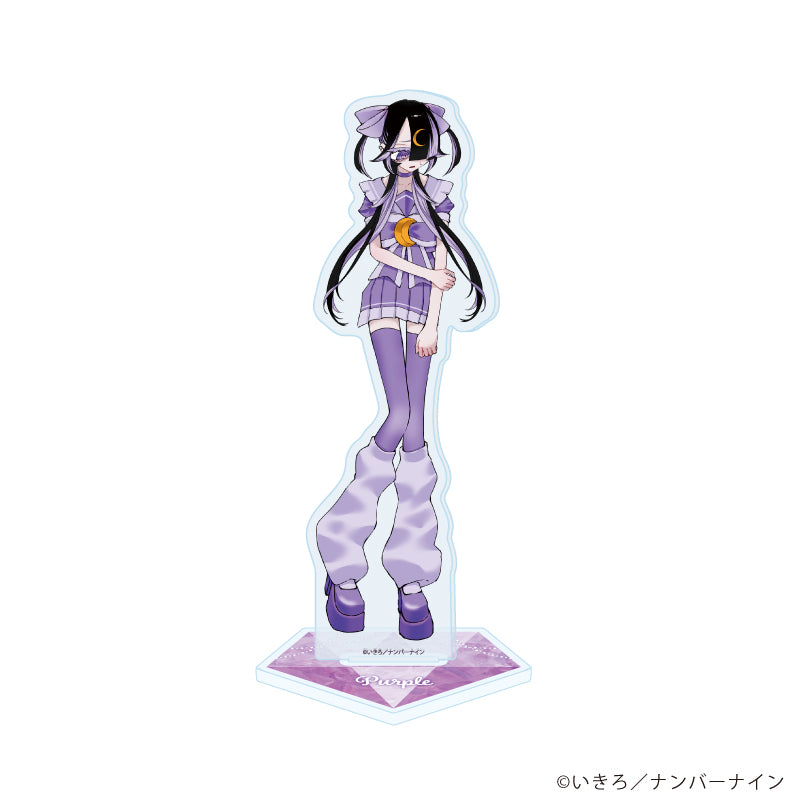 アクリルスタンド「魔法少女ピンクブルー」06/パープル(公式イラスト) - 公式商品画像 | AniSmile