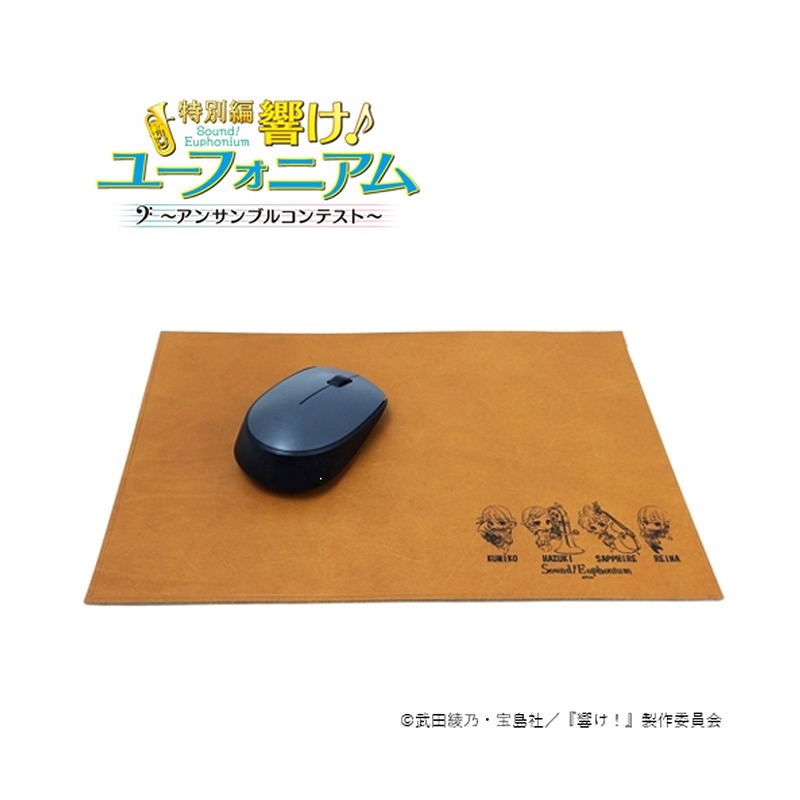 【再販】響け!ユーフォニアム レザーマット 黄前 久美子/加藤 葉月/川島 緑輝/高坂 麗奈 画像 2 | AniSmile
