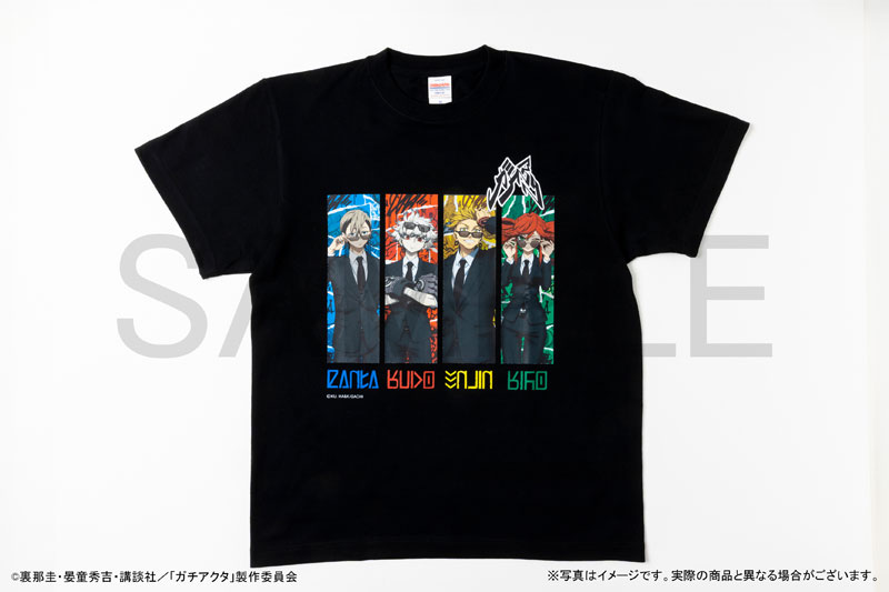 TVアニメ『ガチアクタ』Tシャツ 黒スーツVer. L 图片 2 | AniSmile