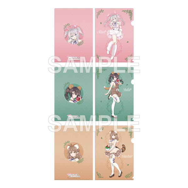 「時々ボソッとロシア語でデレる隣のアーリャさん」クリアファイルセット FANTASY FOREST ver. - official product image | AniSmile