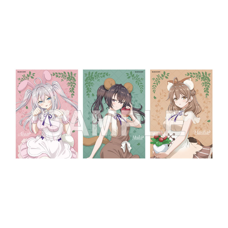 「時々ボソッとロシア語でデレる隣のアーリャさん」ブロマイドセット FANTASY FOREST ver. Image 2 | AniSmile