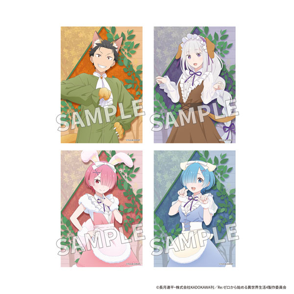 「Re:ゼロから始める異世界生活」ブロマイドセット FANTASY FOREST ver. - AniSmile