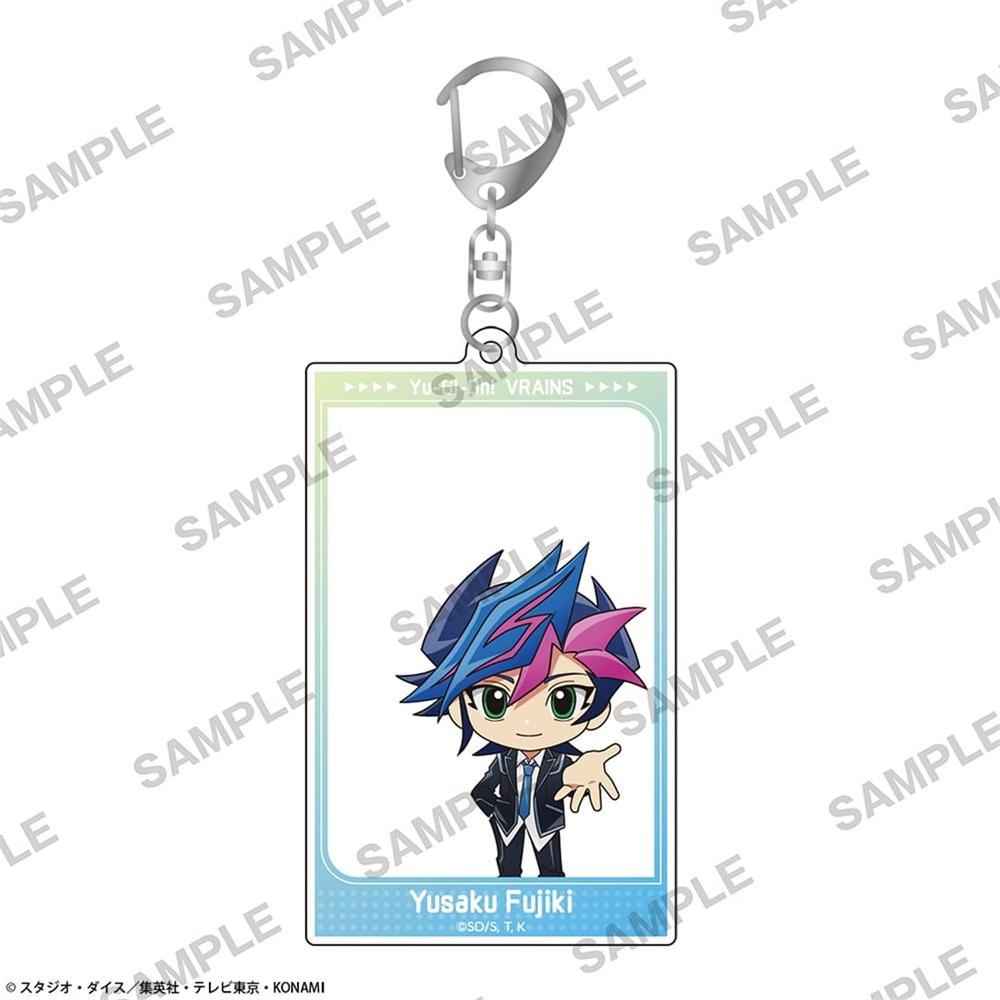 遊☆戯☆王VRAINS フレームアクリルキーホルダー 共にver. 藤木遊作 にいてんご - 公式商品画像 | AniSmile