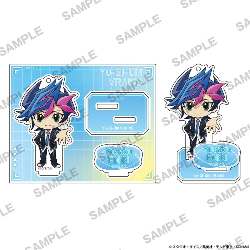 遊☆戯☆王VRAINS にいてんごアクリルスタンド 共にver. 藤木遊作 - 公式商品画像 | AniSmile