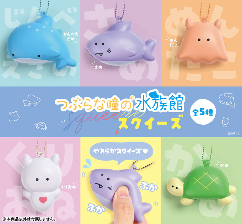 つぶらな瞳のスクイーズ 水族館 画像 2 | AniSmile