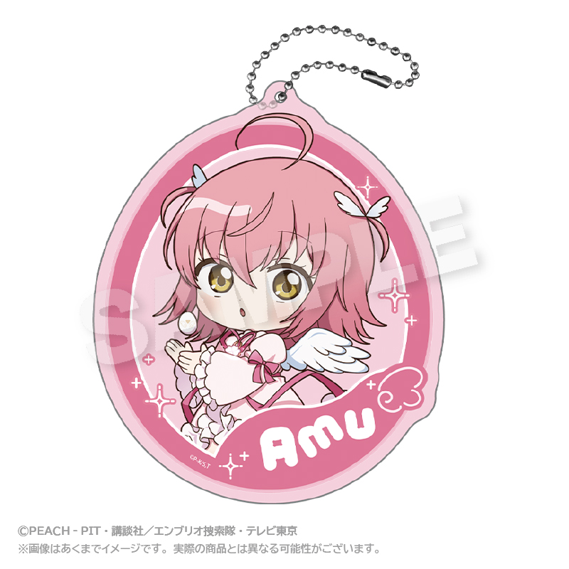 しゅごキャラ!×RED° TOKYO TOWER ミニキャラでかアクリルキーホルダー 日奈森あむ - 公式商品画像 | AniSmile